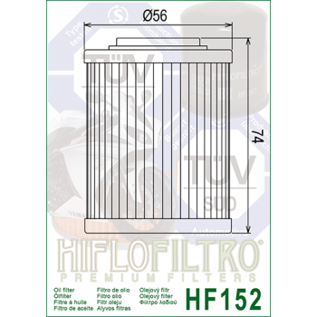 Filtro Hiflofiltro HF152