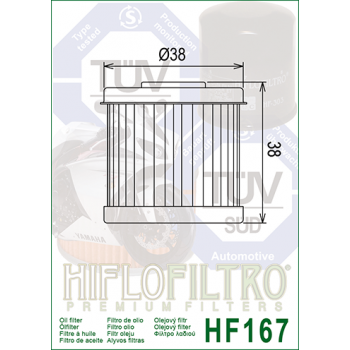 Filtro Hiflofiltro HF167