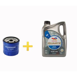 Pack Total Quartz 7000 Energy 10w40 - 5L y filtro w716/1