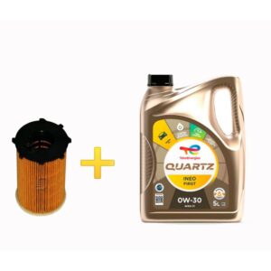 Pack Total Quartz Ineo Ecs 5w30 - 5L y filtro HU716-2X
